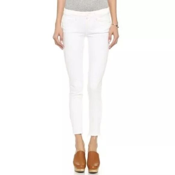 Paige White Verdugo Ankle Skinny Jeans Women Size 26 - Picture 2 of 16